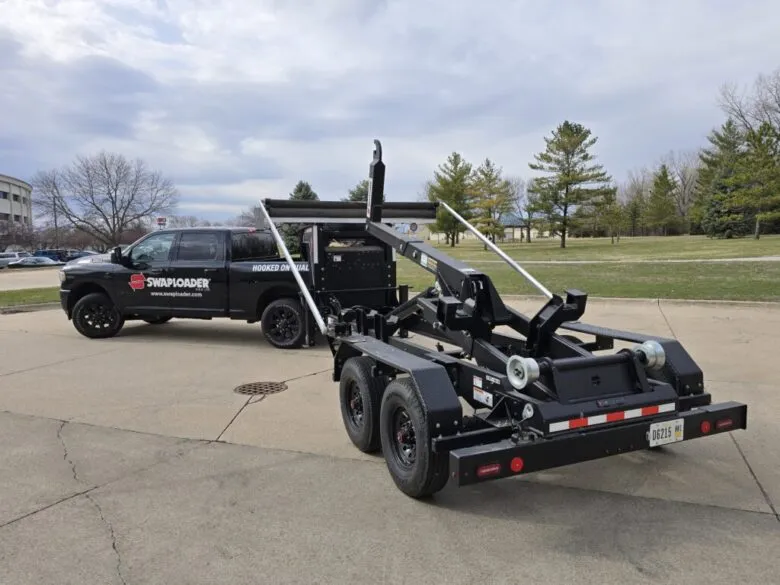 SwapLoader ST 1614 Trailer and Truck Back