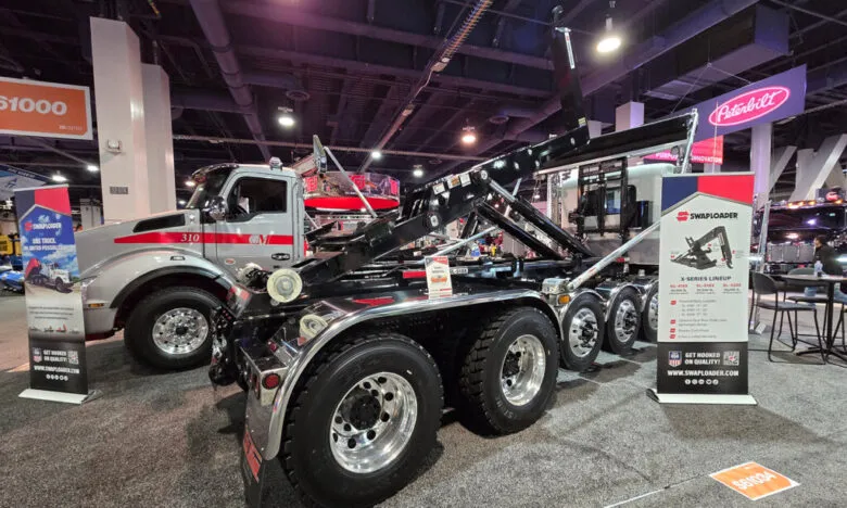 ConExpo Booth Fab Shop Trucks