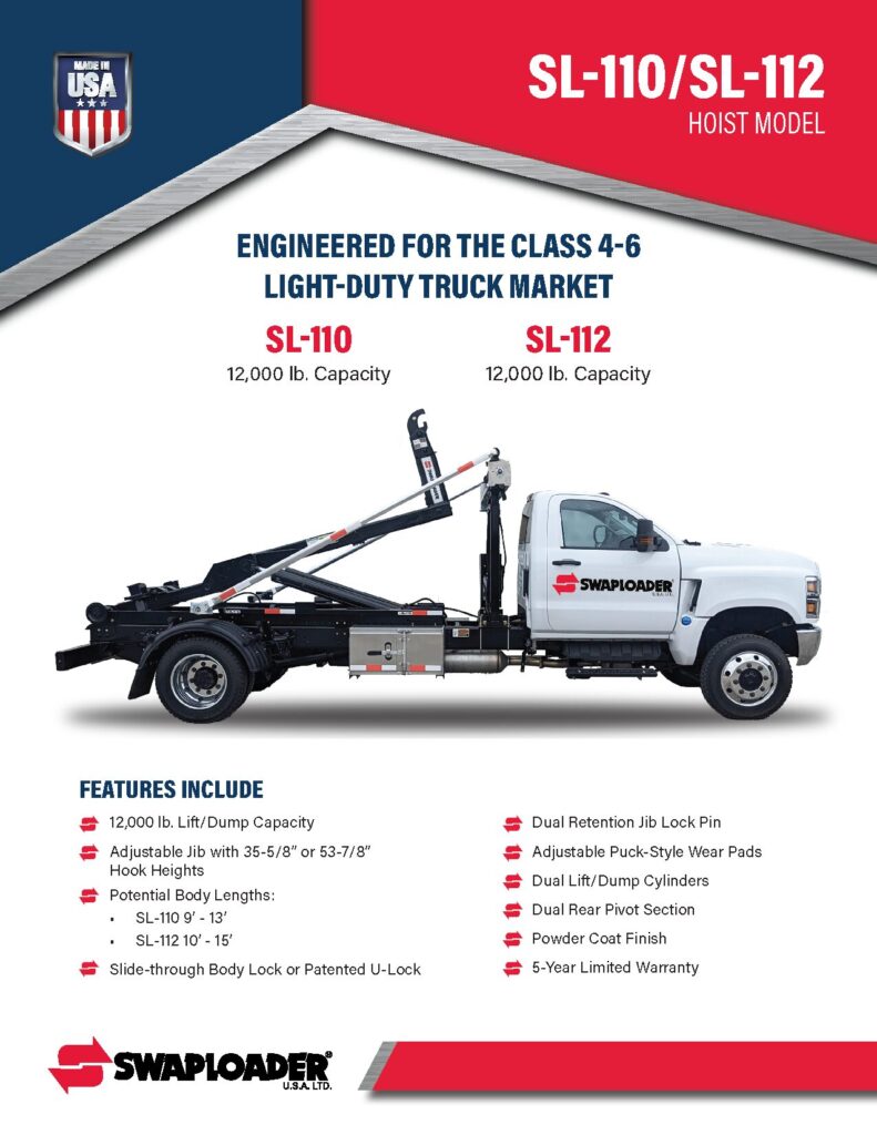 Thumbnail SWL F SL 110 SL 112 flyer